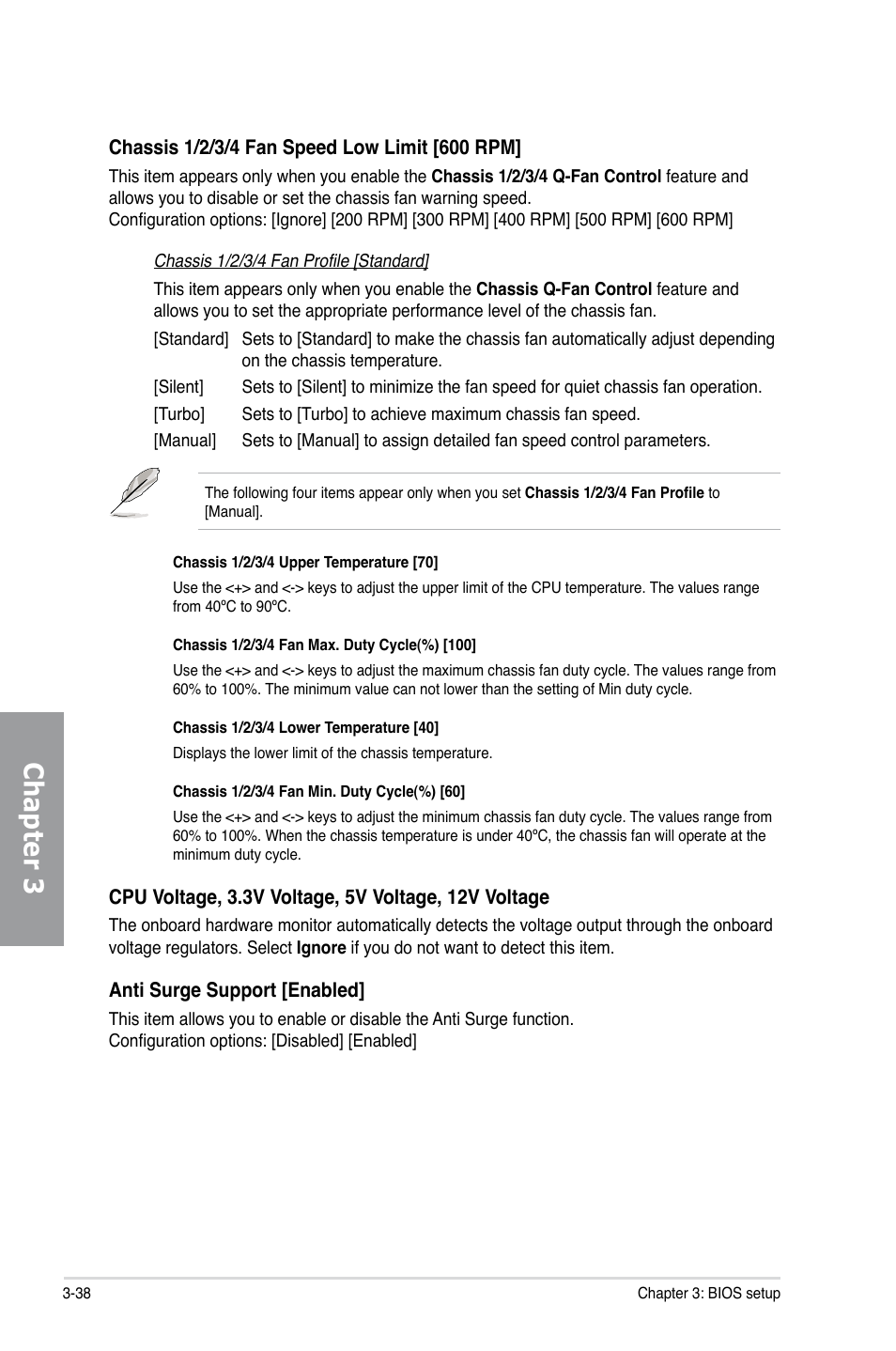 Chapter 3 | Asus P9X79 PRO User Manual | Page 110 / 168