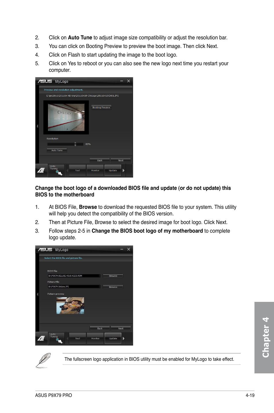 Chapter 4 | Asus P9X79 PRO User Manual | Page 143 / 168