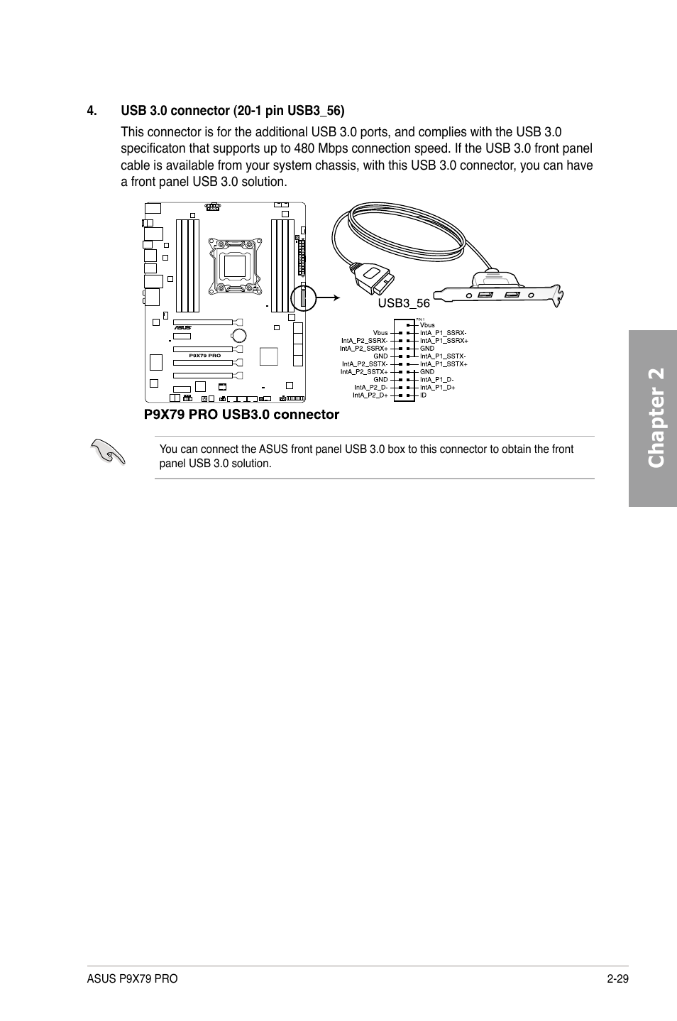 Chapter 2 | Asus P9X79 PRO User Manual | Page 49 / 168