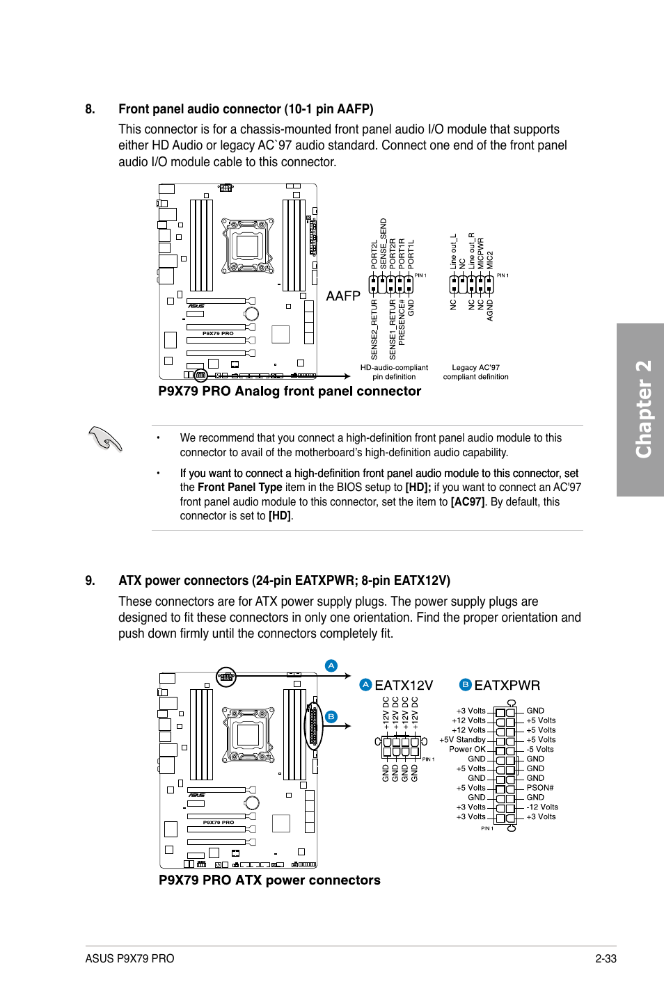 Chapter 2 | Asus P9X79 PRO User Manual | Page 53 / 168