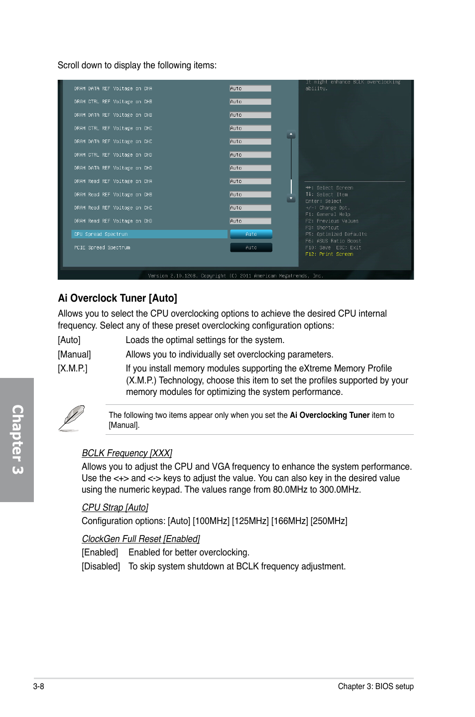 Chapter 3 | Asus P9X79 PRO User Manual | Page 80 / 168