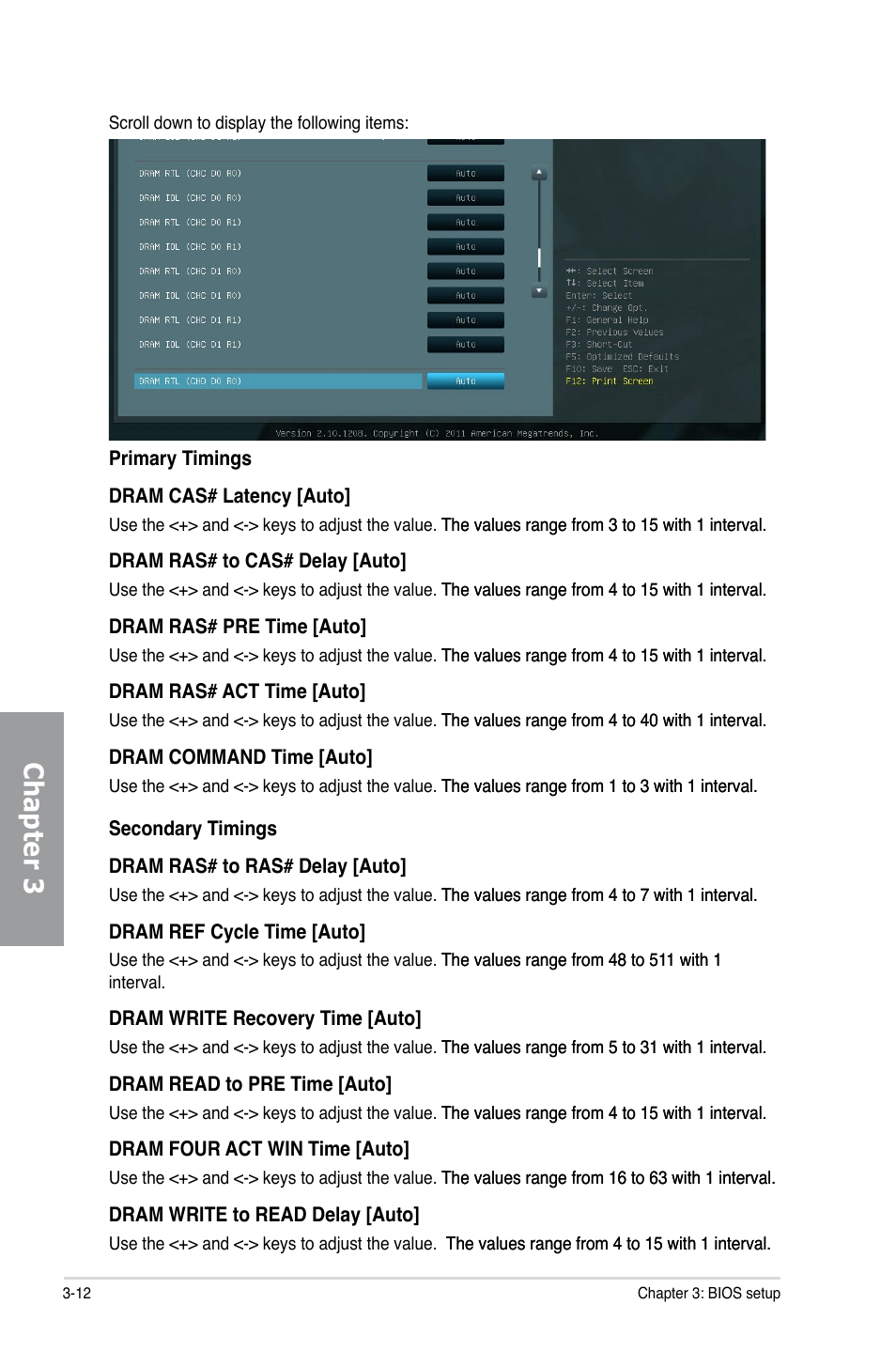 Chapter 3 | Asus P9X79 PRO User Manual | Page 84 / 168