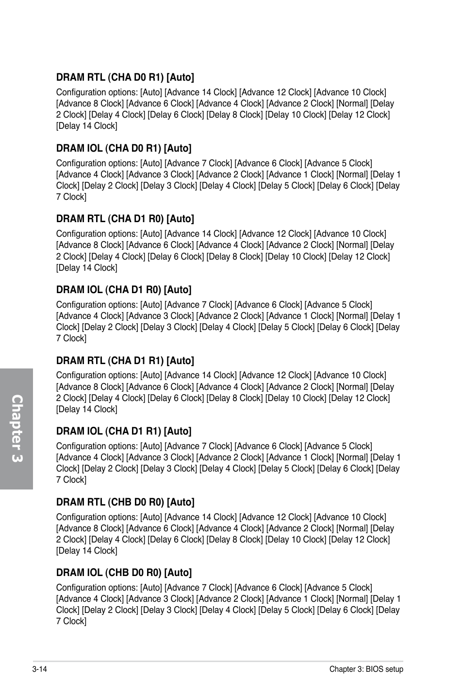 Chapter 3 | Asus P9X79 PRO User Manual | Page 86 / 168