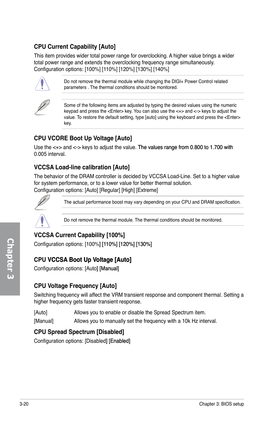 Chapter 3 | Asus P9X79 PRO User Manual | Page 92 / 168