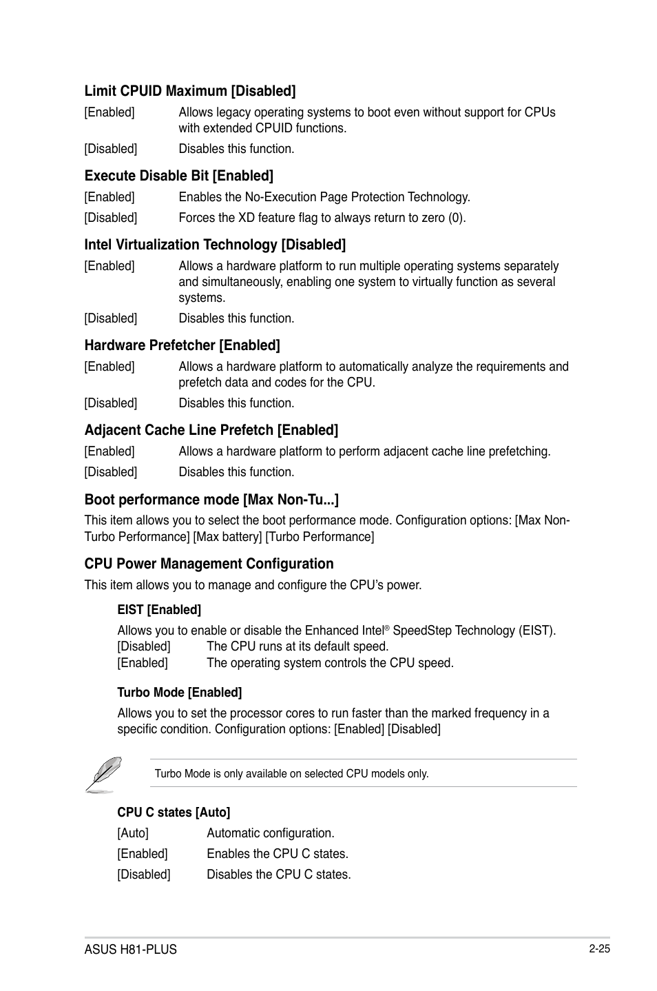 Asus H81-PLUS User Manual | Page 52 / 73
