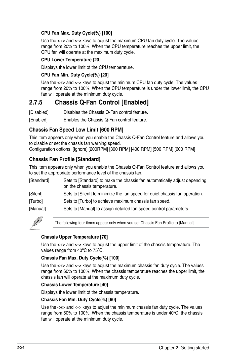 5 chassis q-fan control [enabled | Asus H81-PLUS User Manual | Page 61 / 73
