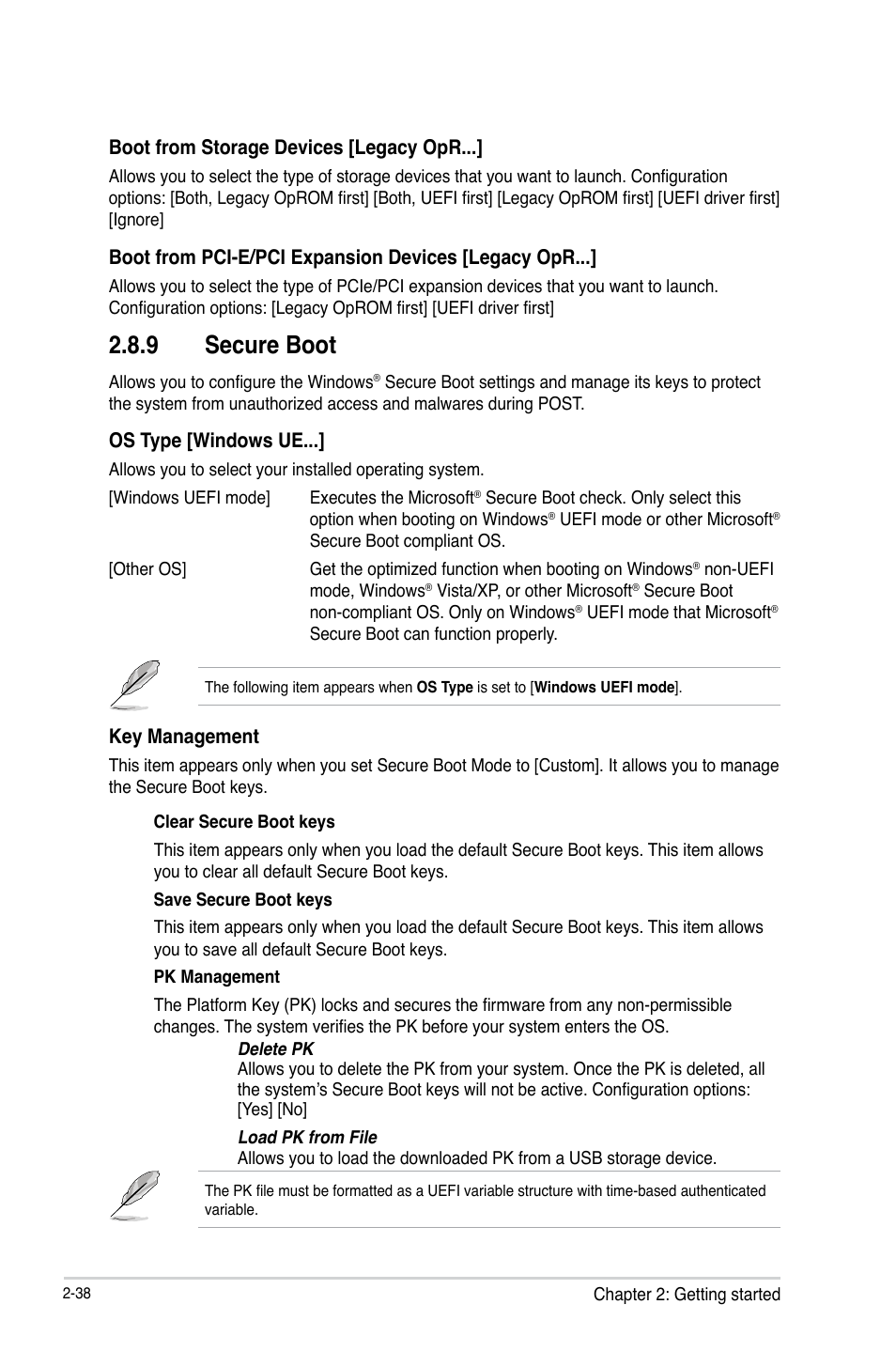 9 secure boot | Asus H81-PLUS User Manual | Page 65 / 73