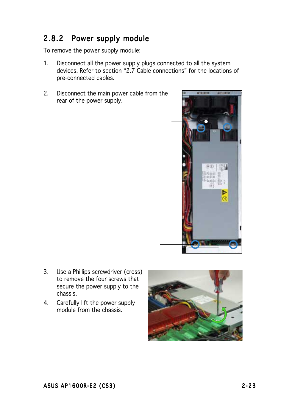 Asus AP1600R-E2(CS3) User Manual | Page 41 / 104