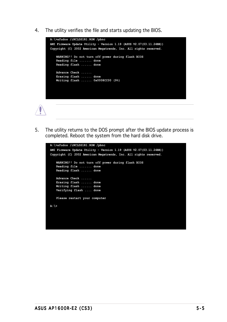 Asus AP1600R-E2(CS3) User Manual | Page 69 / 104