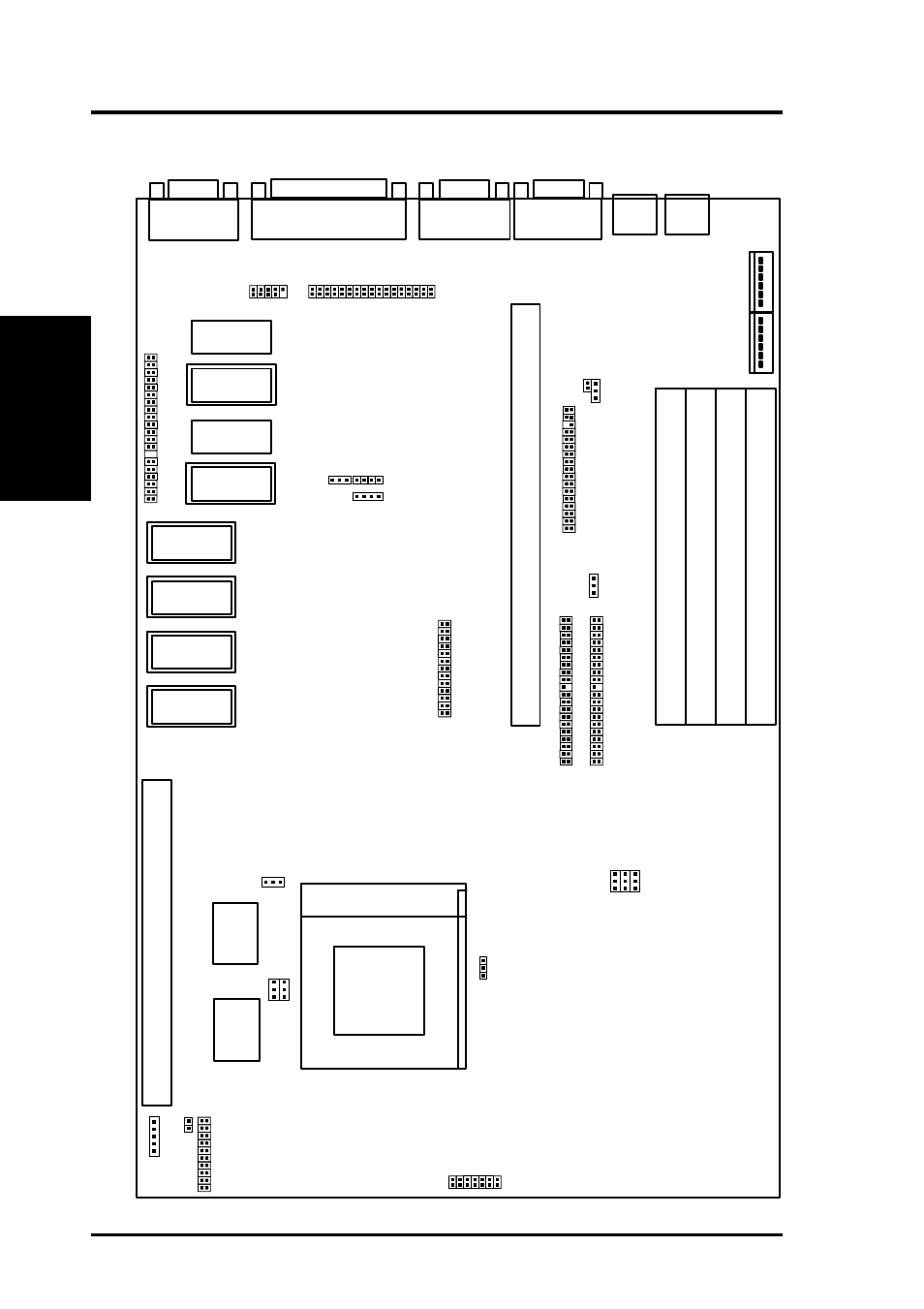 Iii. installation, Map of the asus motherboard, 4asus p/i-ap55tv user’s manual | Map of board) iii. inst alla tion | Asus P/I-AP55TV User Manual | Page 10 / 90