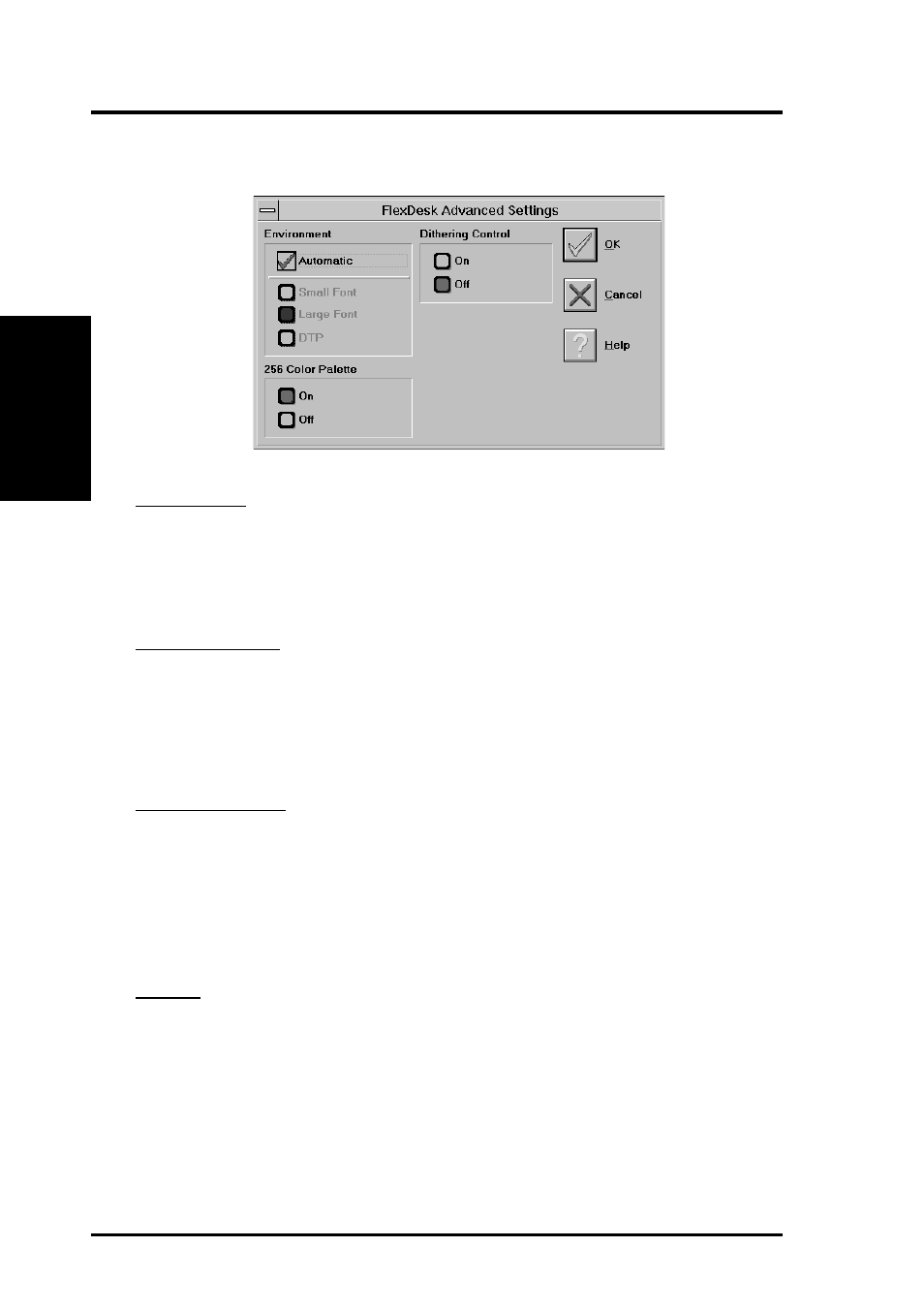 Vii. windows driver features, Flexdesk+ advanced settings | Asus P/I-AP55TV User Manual | Page 78 / 90