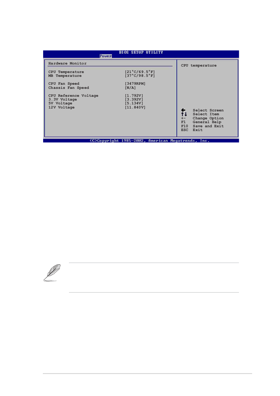 5 hardware monitor | Asus P4V800-X User Manual | Page 59 / 74