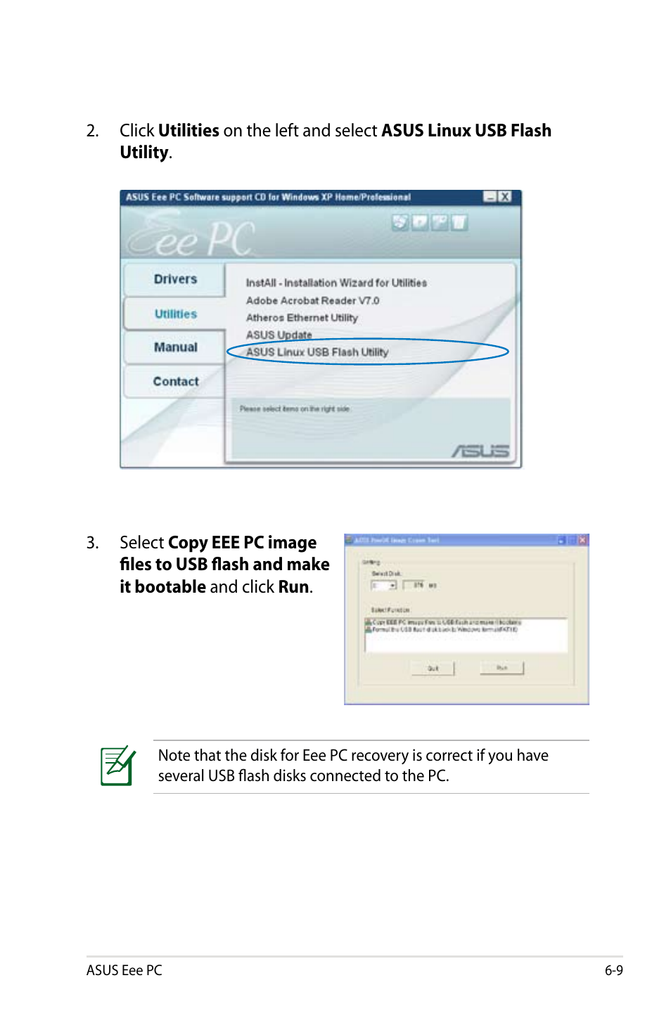 Asus Eee PC 4G Surf/Linux User Manual | Page 103 / 140