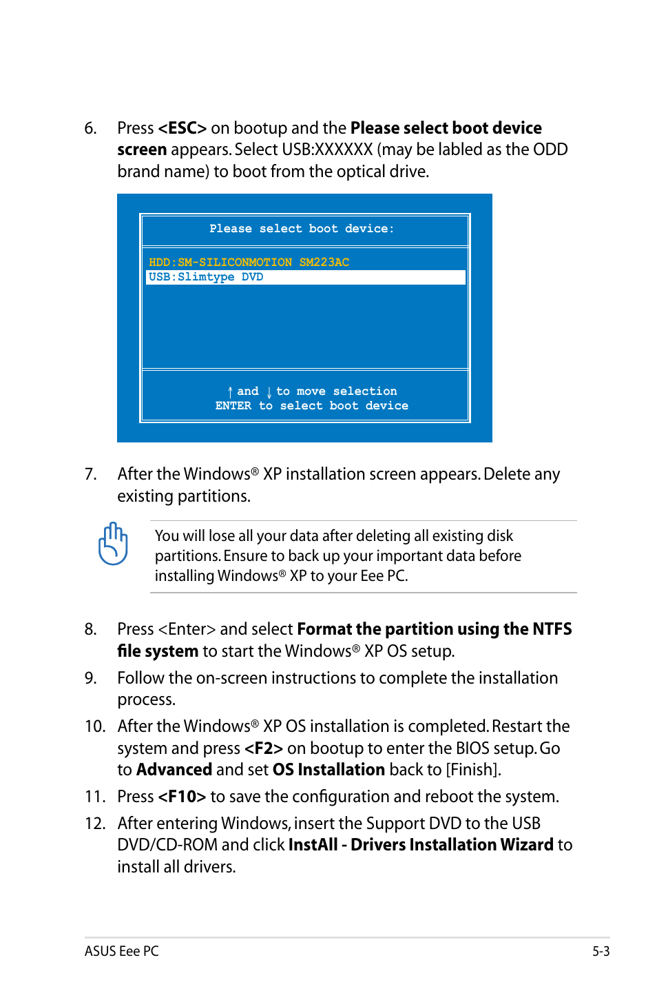 Asus Eee PC 4G Surf/Linux User Manual | Page 87 / 140