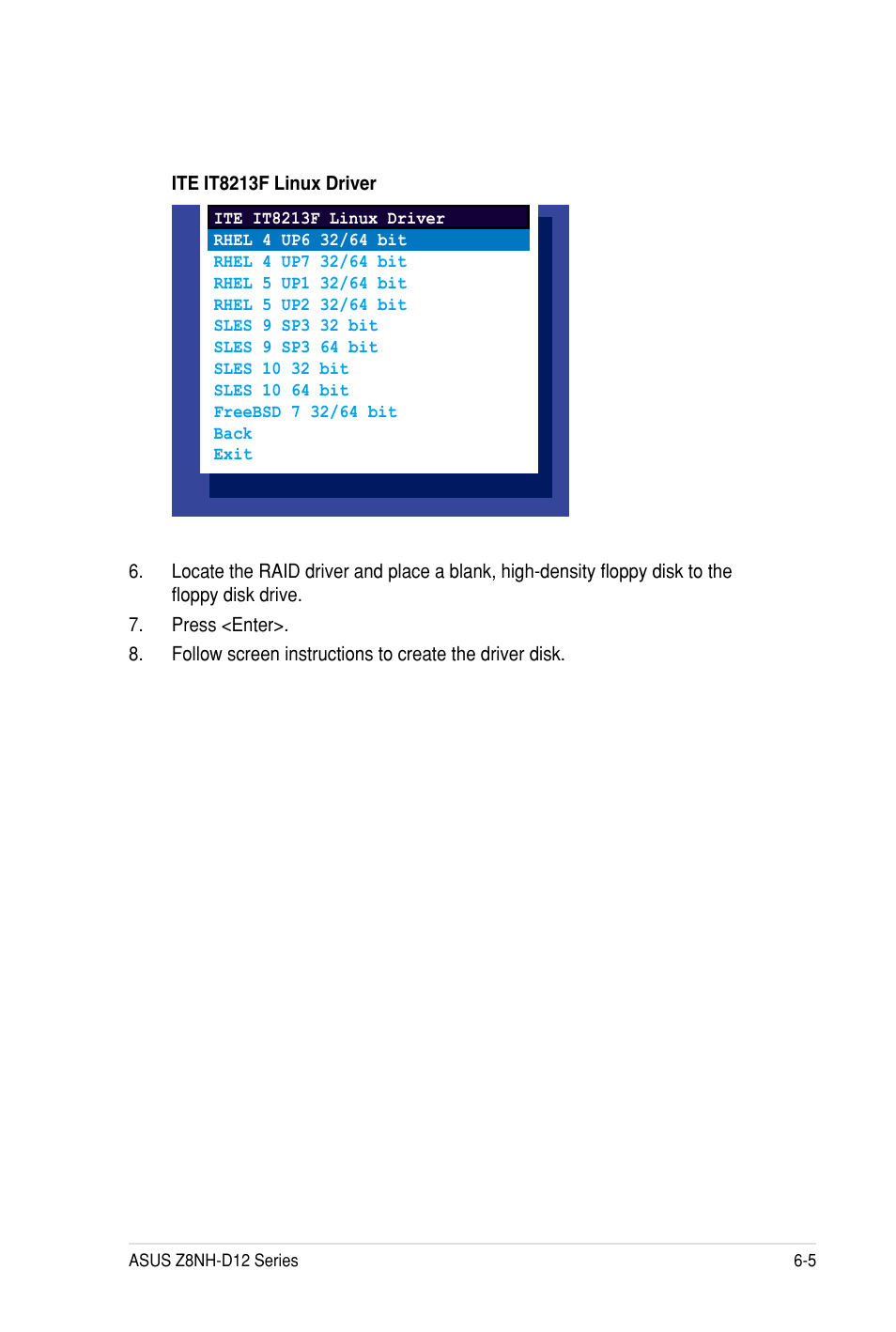 Asus Z8PH-D12 SE/QDR User Manual | Page 139 / 178