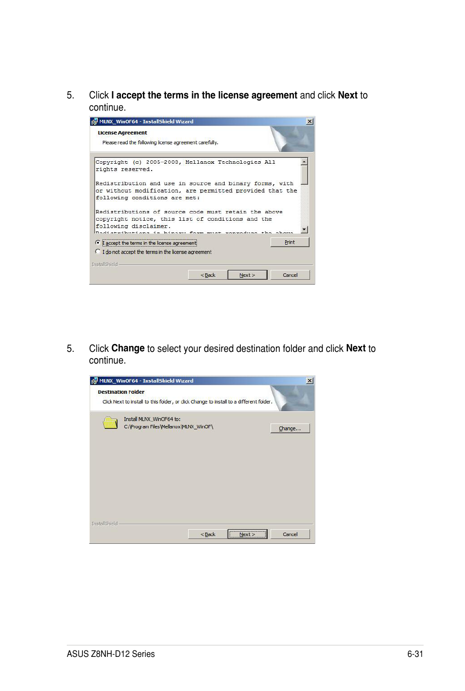 Asus Z8PH-D12 SE/QDR User Manual | Page 165 / 178
