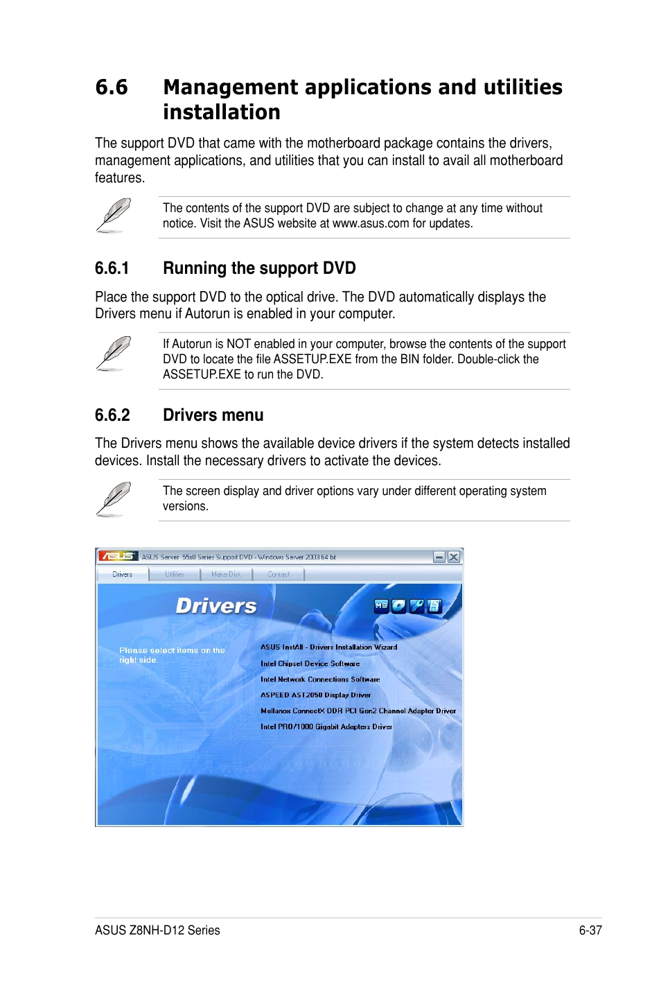 Asus Z8PH-D12 SE/QDR User Manual | Page 171 / 178