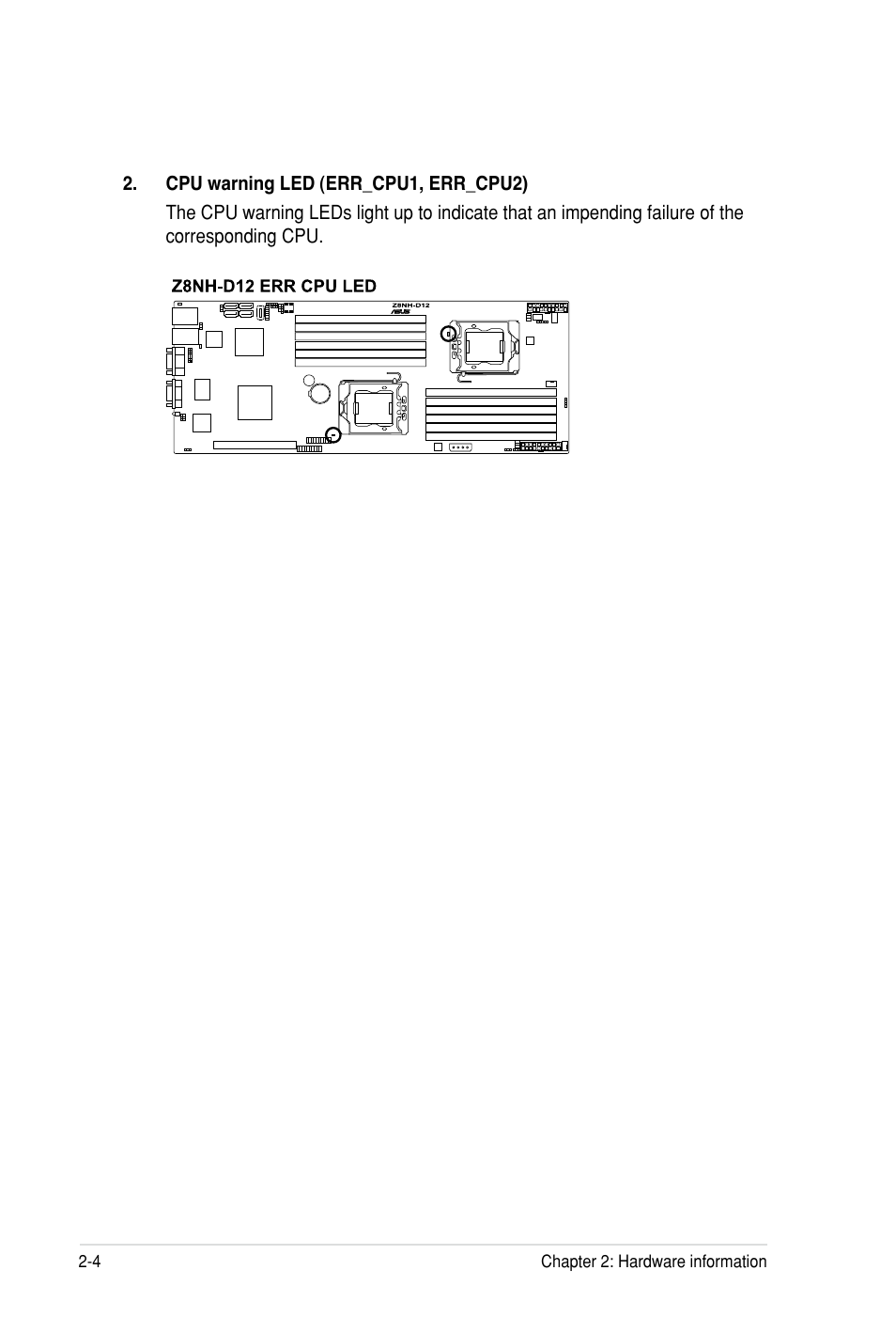 Asus Z8PH-D12 SE/QDR User Manual | Page 22 / 178