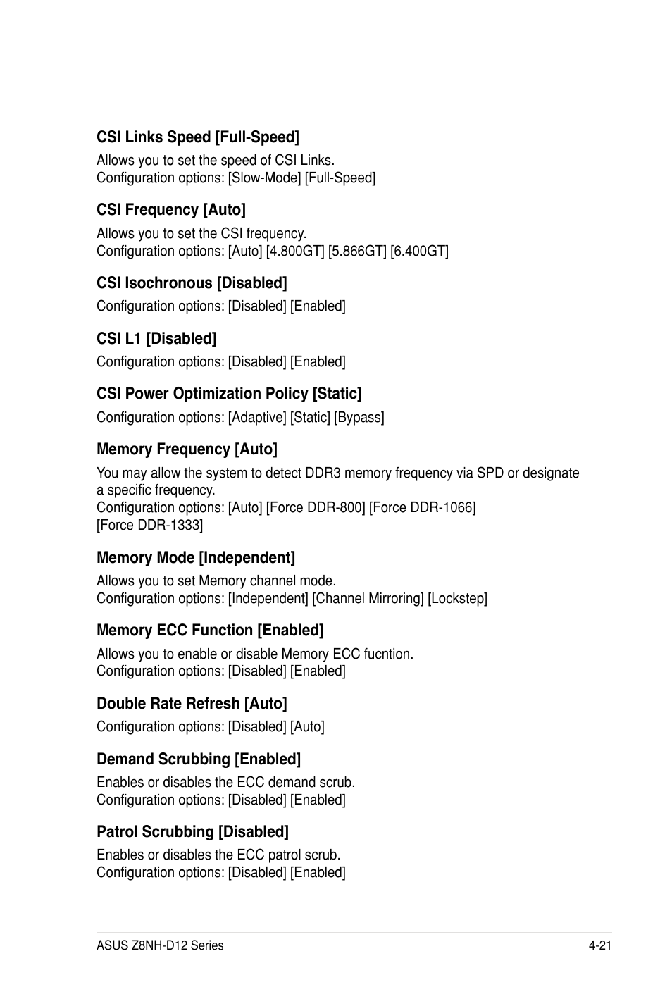 Asus Z8PH-D12 SE/QDR User Manual | Page 81 / 178