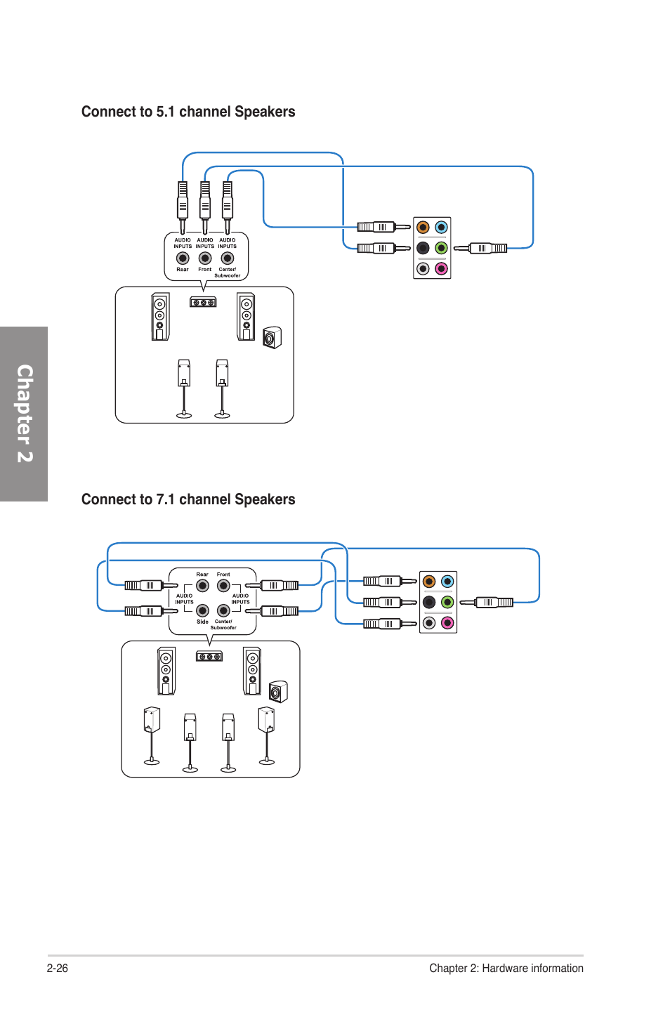 Chapter 2 | Asus P6T SE User Manual | Page 46 / 112