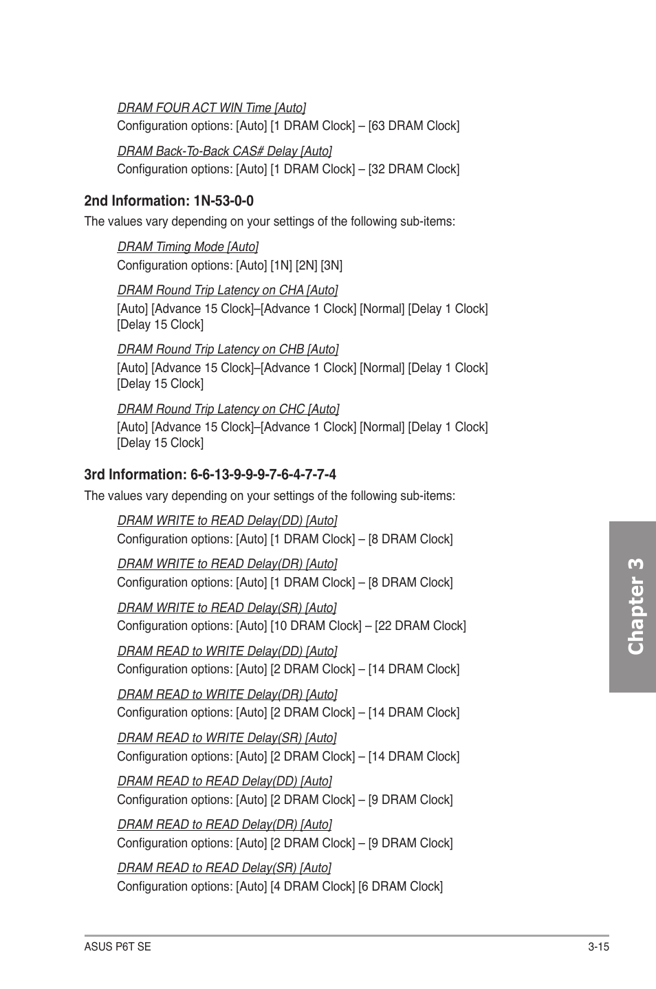 Chapter 3 | Asus P6T SE User Manual | Page 71 / 112