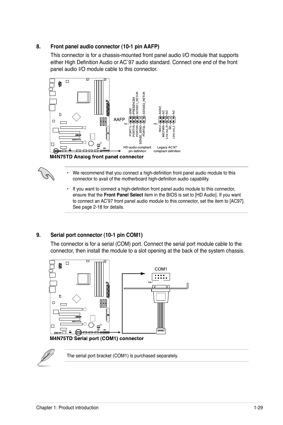 Asus M4N75TD User Manual | Page 41 / 78