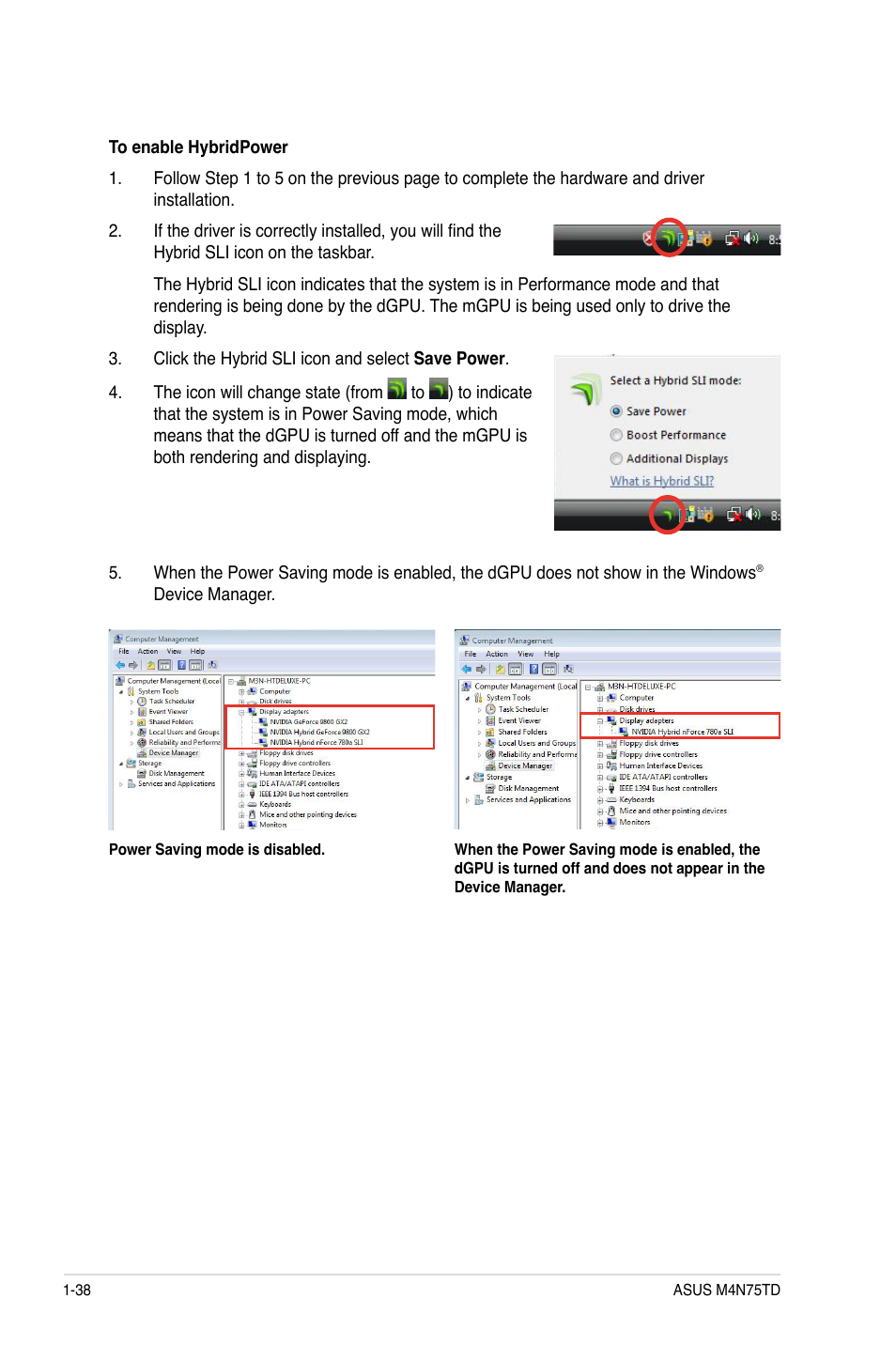 Asus M4N75TD User Manual | Page 50 / 78