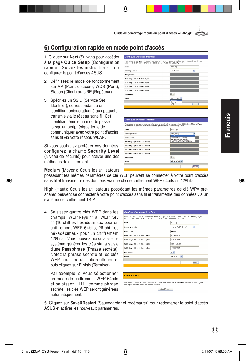 Asus WL-320gP User Manual | Page 120 / 361