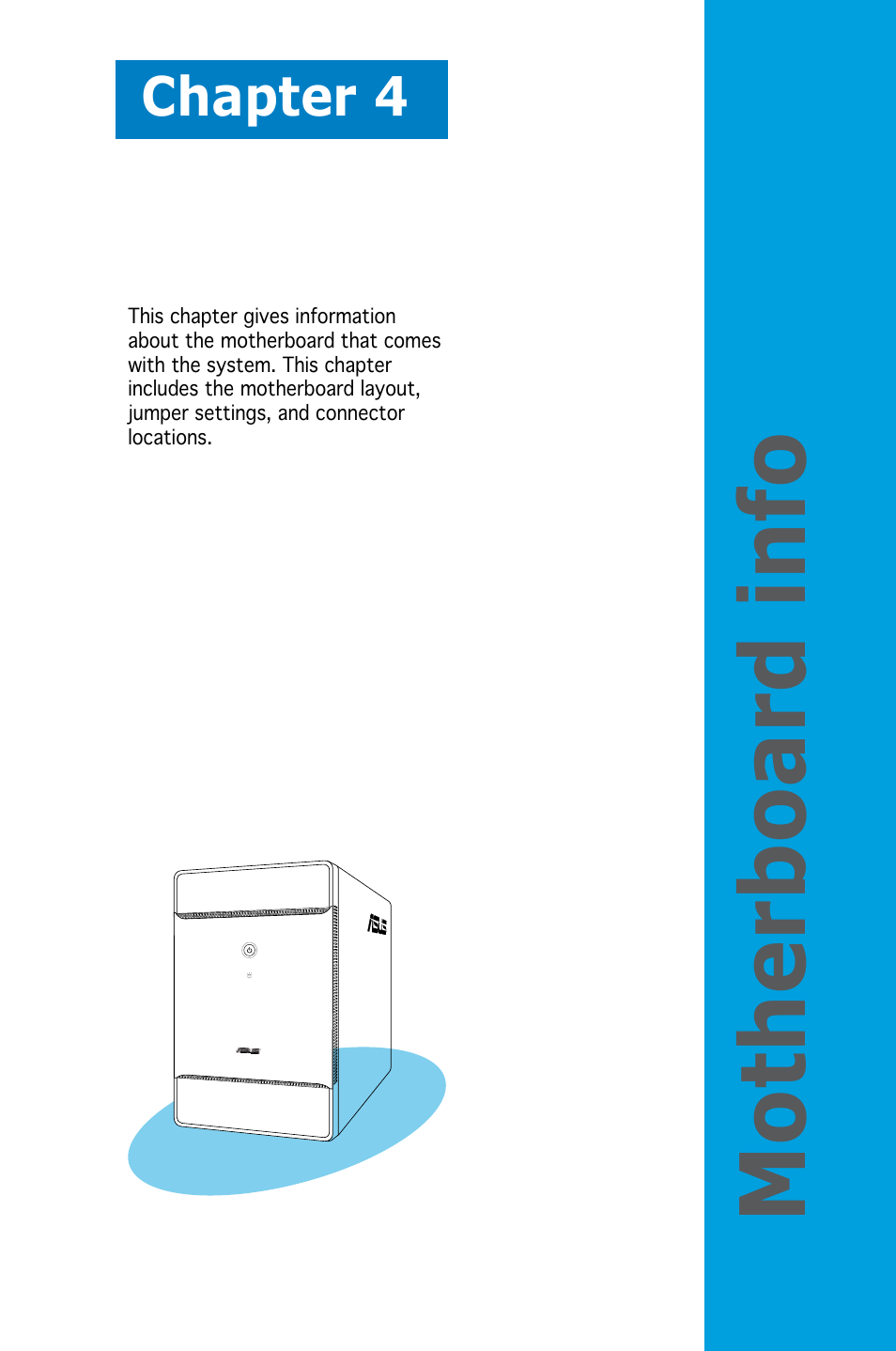 Motherboard info, Chapter 4 | Asus T3-P5945GC User Manual | Page 40 / 79