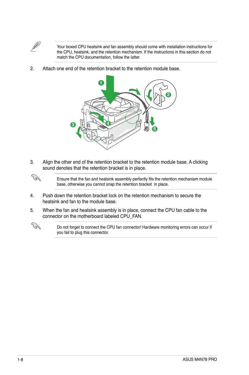 Asus M4N78 Pro User Manual | Page 18 / 64