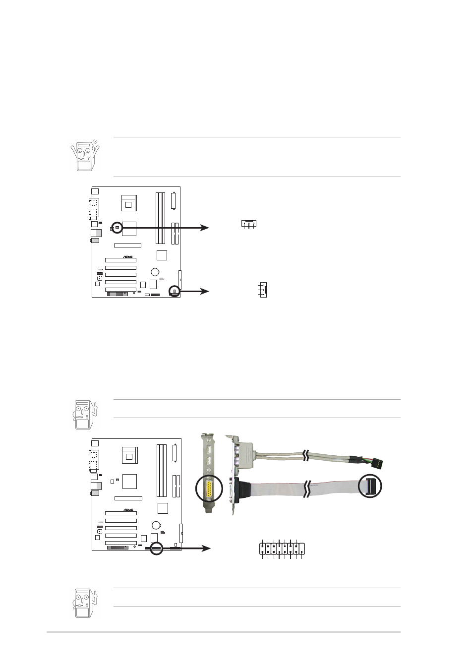 20 chapter 1: product introduction, P4s800 game connector game | Asus P4S800 User Manual | Page 30 / 66