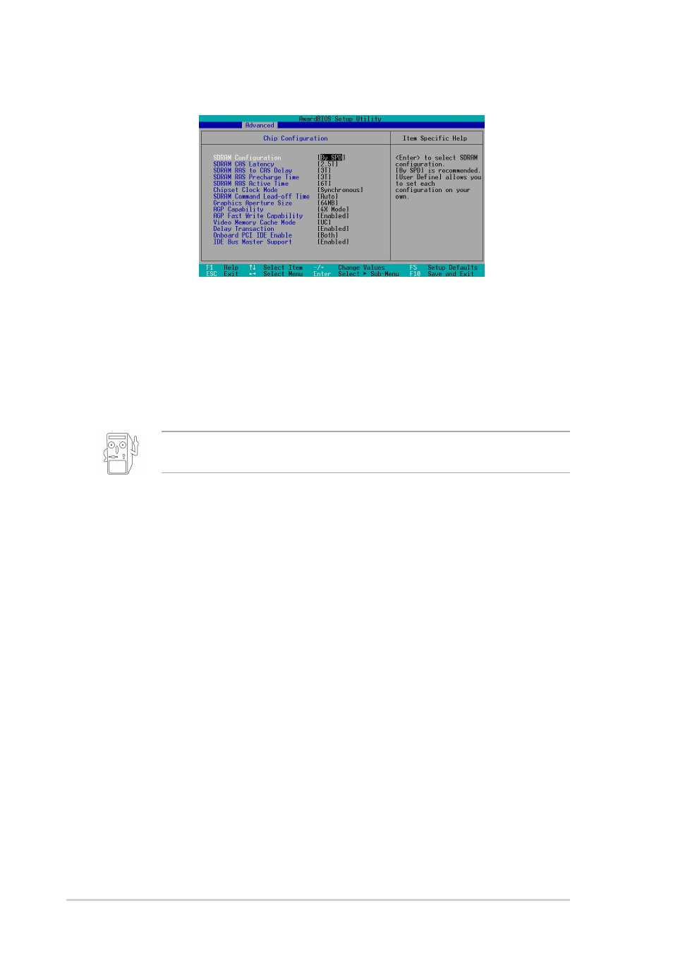 1 chip configuration | Asus P4S800 User Manual | Page 50 / 66