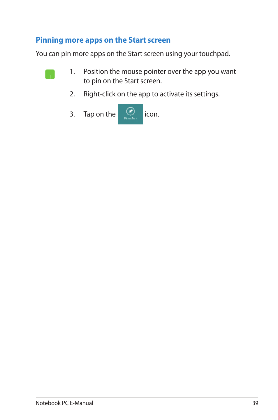 Asus 1015E User Manual | Page 39 / 98