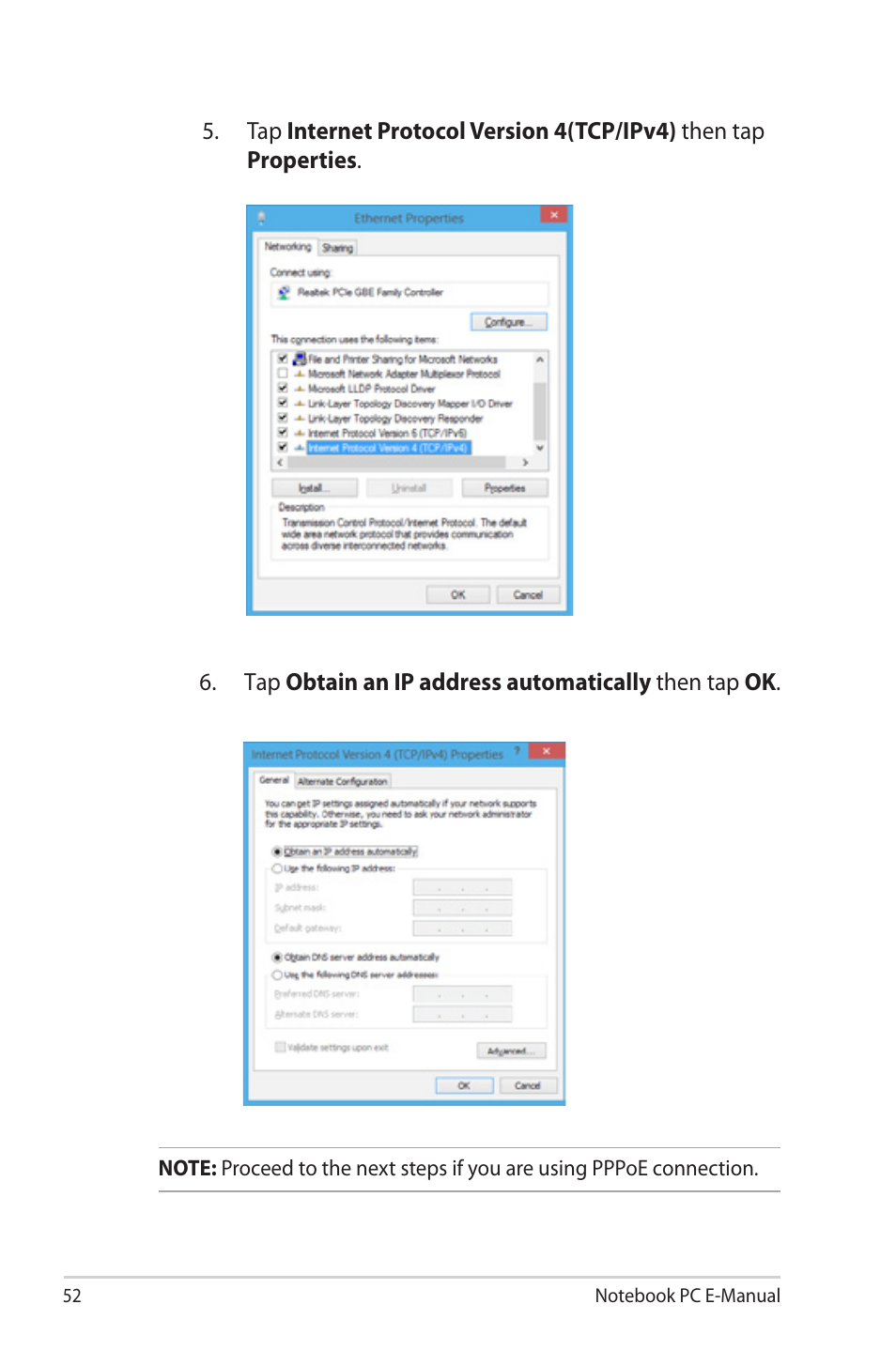 Asus 1015E User Manual | Page 52 / 98