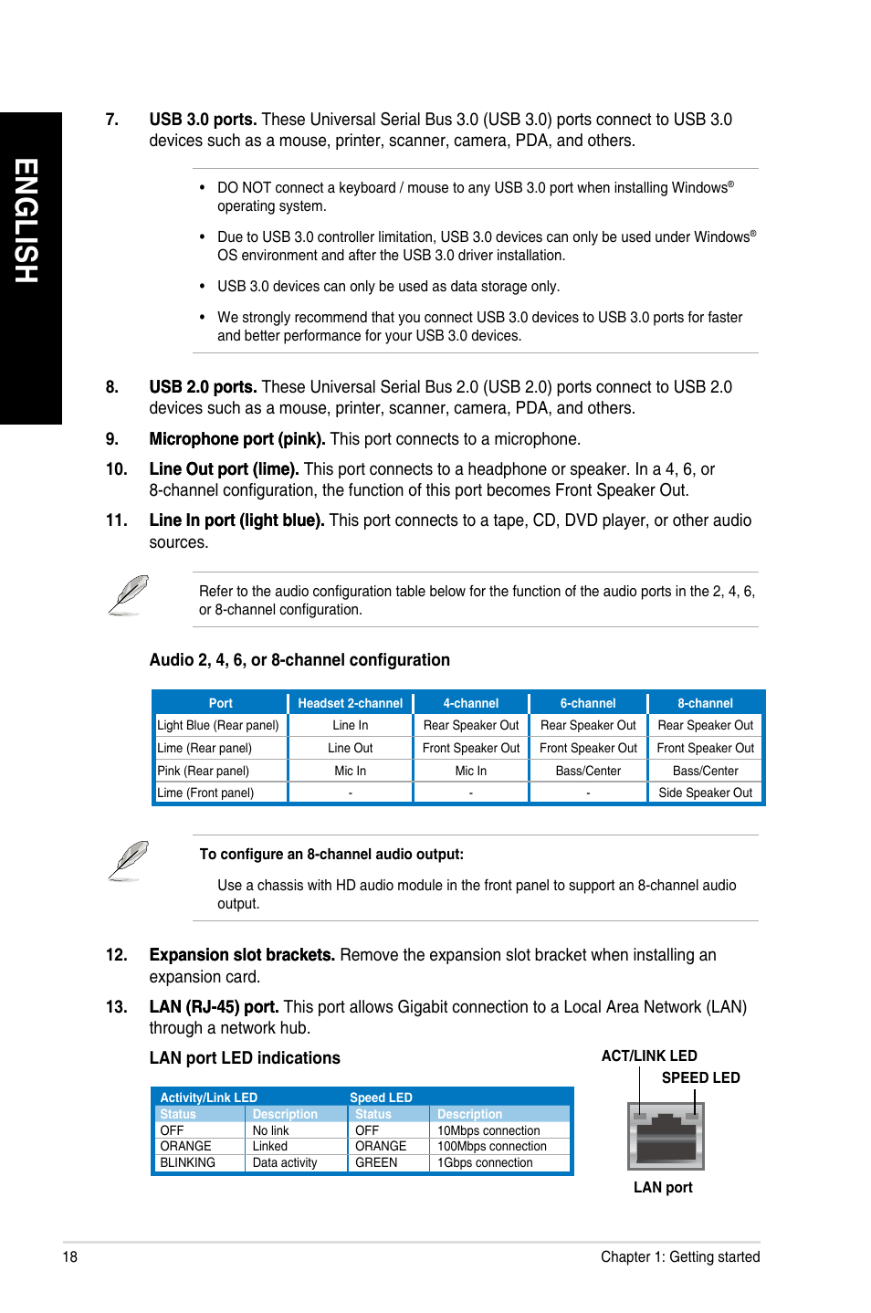 En g lis h en g li sh en g lis h en g li sh | Asus BP6335 User Manual | Page 18 / 215