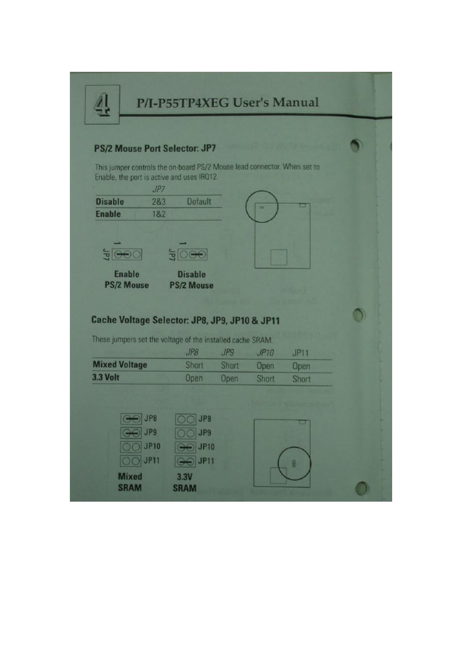 Asus P/I-P55TP4(XE)(XEG) User Manual | Page 5 / 21