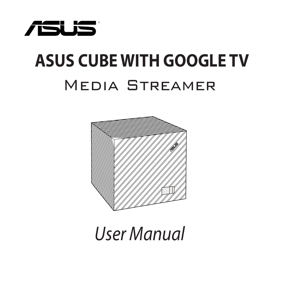 Asus CUBE with Google TV User Manual | 66 pages