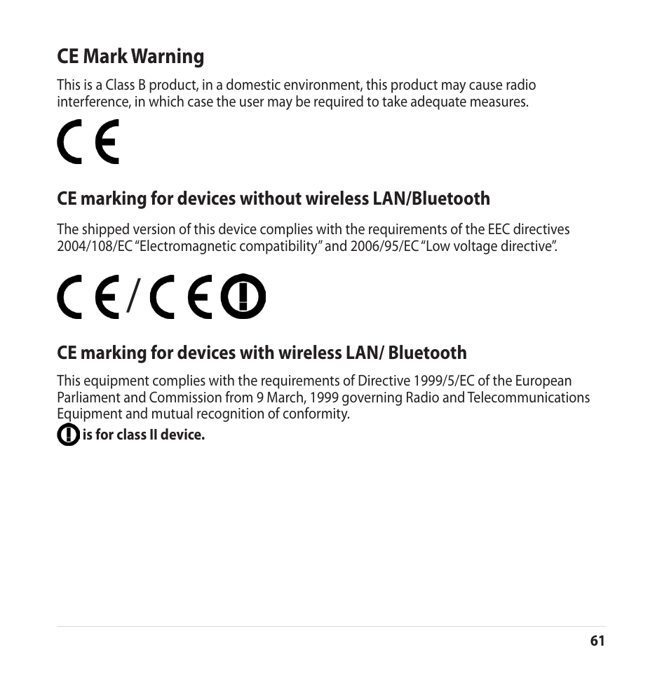 Asus CUBE with Google TV User Manual | Page 61 / 66