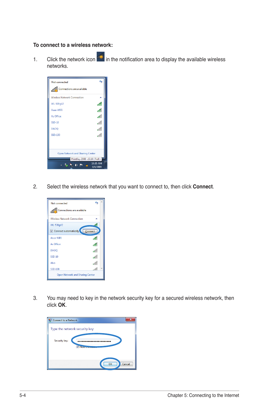 Asus CG5270 User Manual | Page 49 / 71