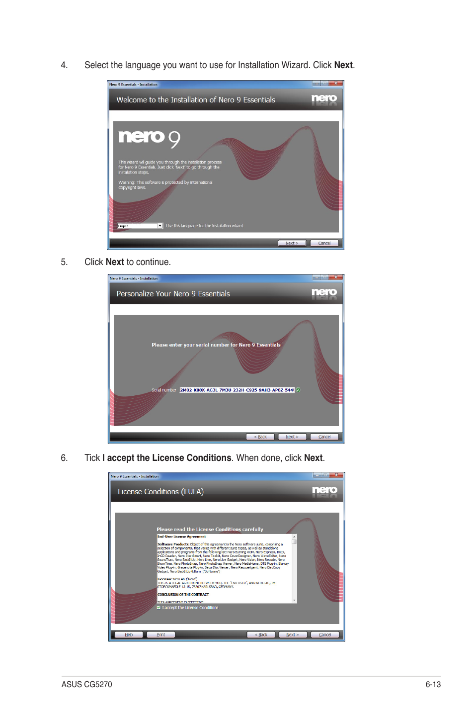 Asus CG5270 User Manual | Page 63 / 71