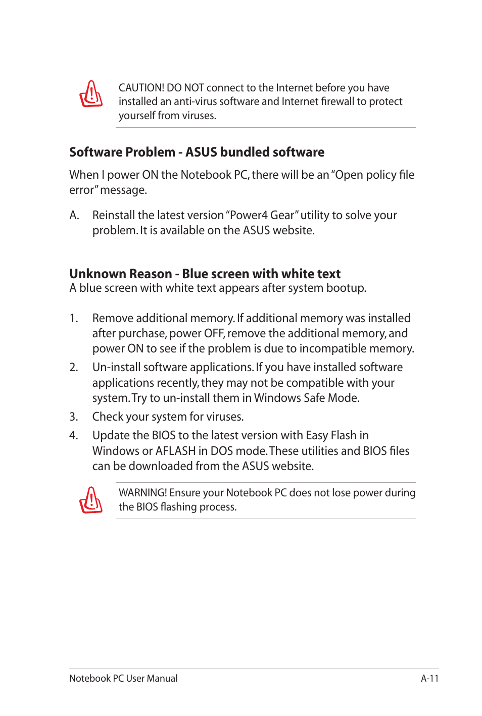 Asus G60J User Manual | Page 87 / 114