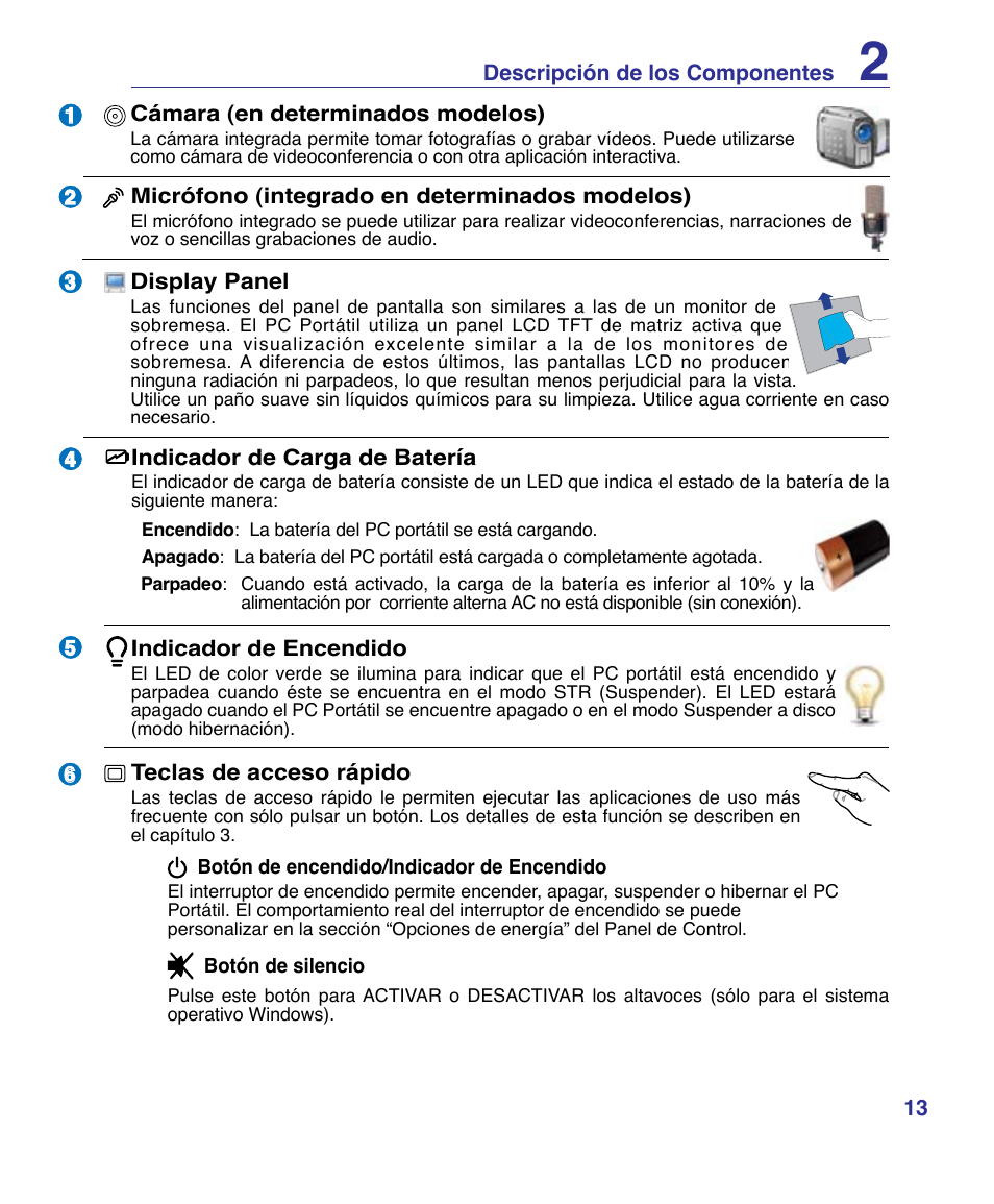 Asus P80A User Manual | Page 13 / 82