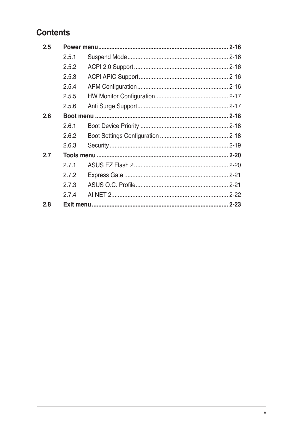 Asus M4A88T-M/USB3 User Manual | Page 5 / 68