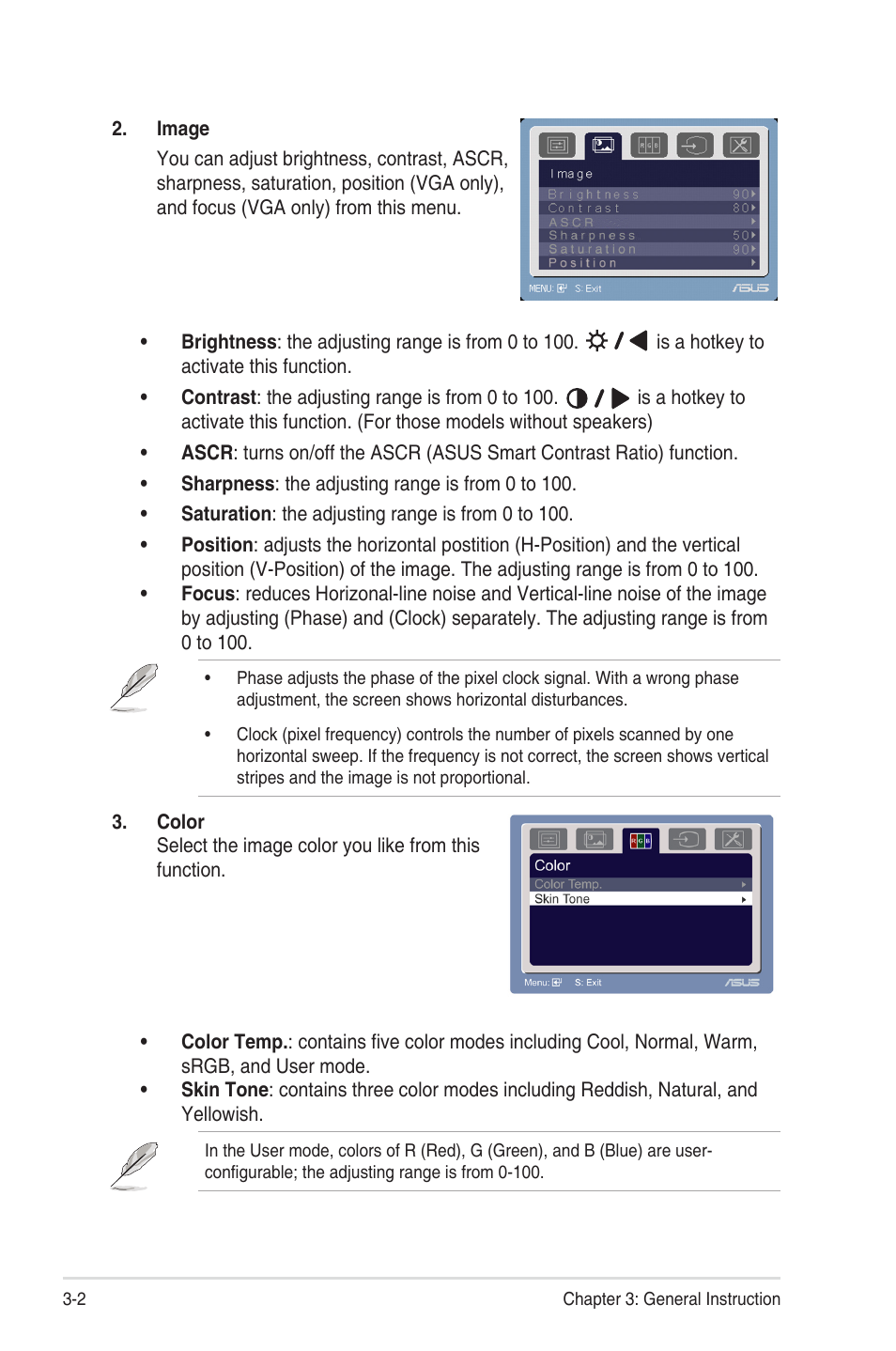 Asus VH203T User Manual | Page 16 / 24