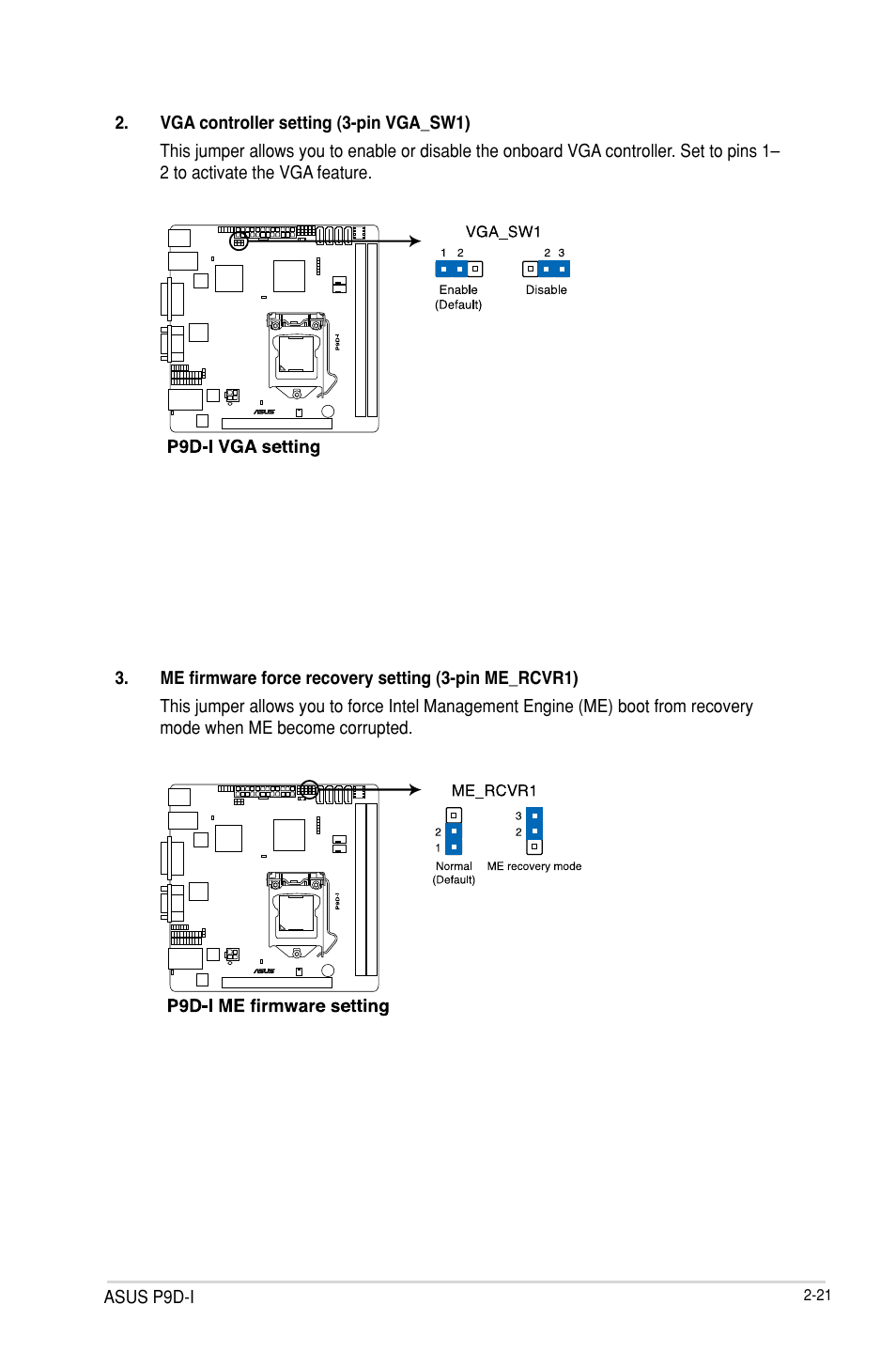 Asus P9D-I User Manual | Page 41 / 182