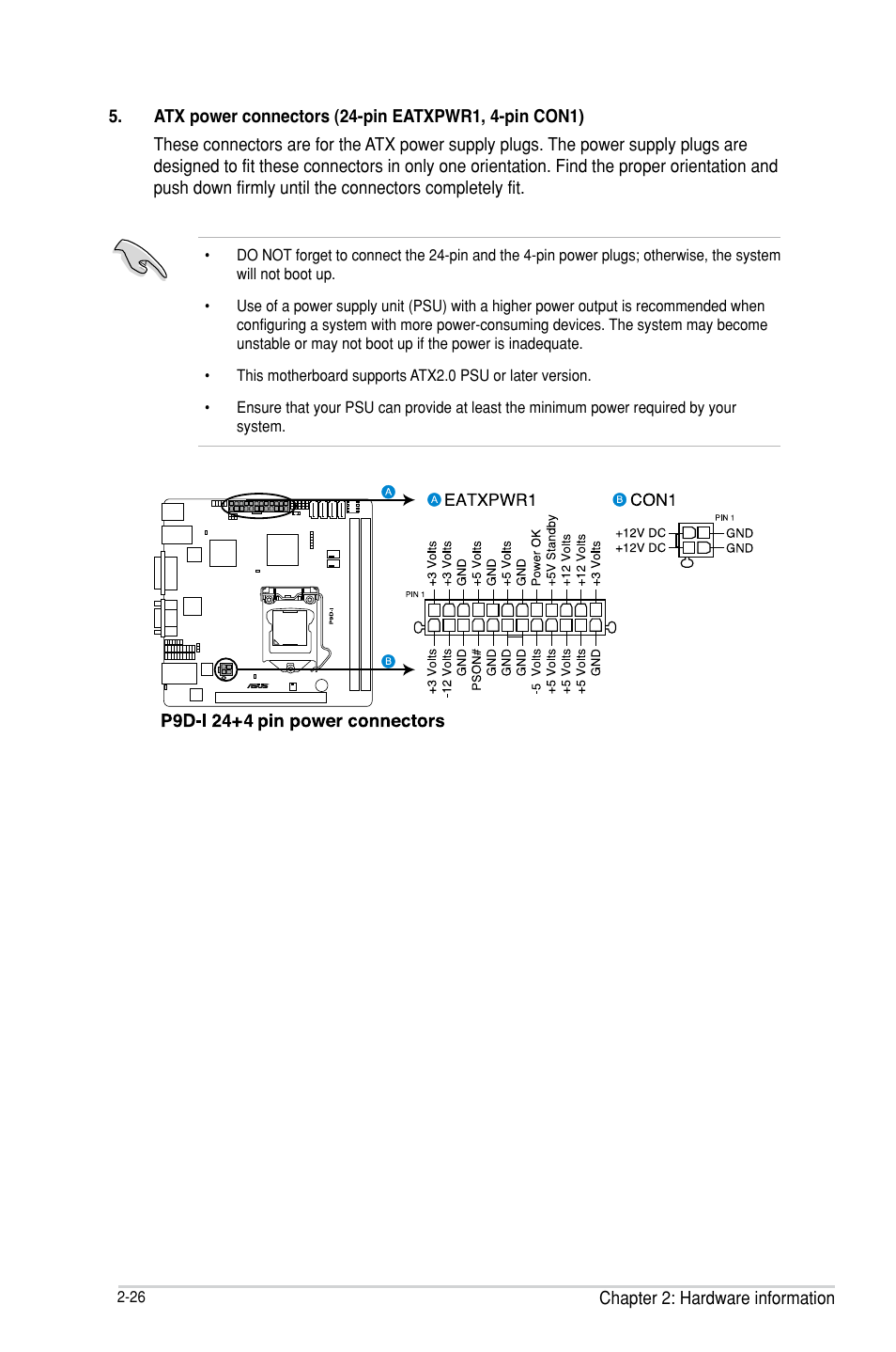 Asus P9D-I User Manual | Page 46 / 182