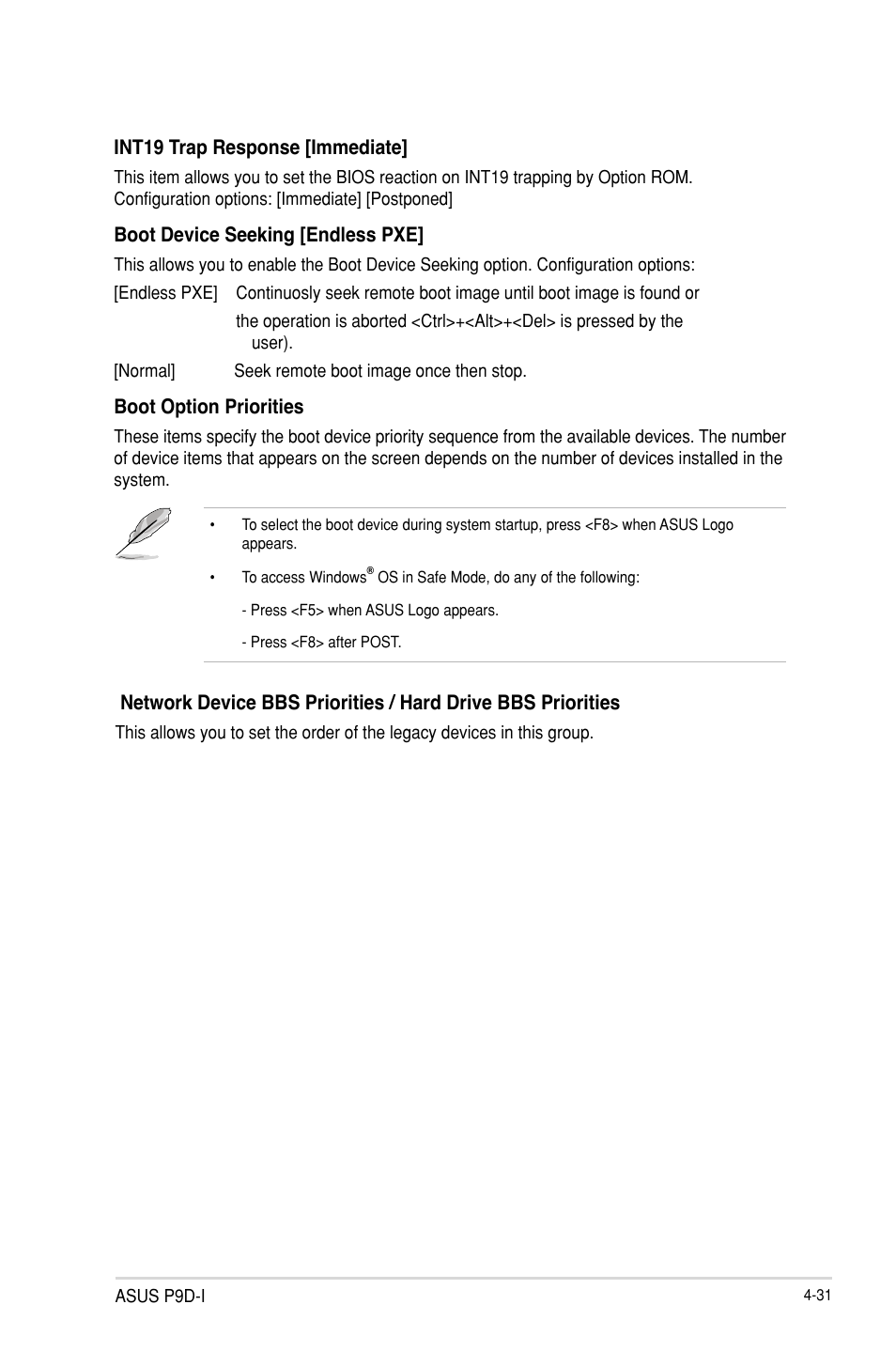 Asus P9D-I User Manual | Page 83 / 182