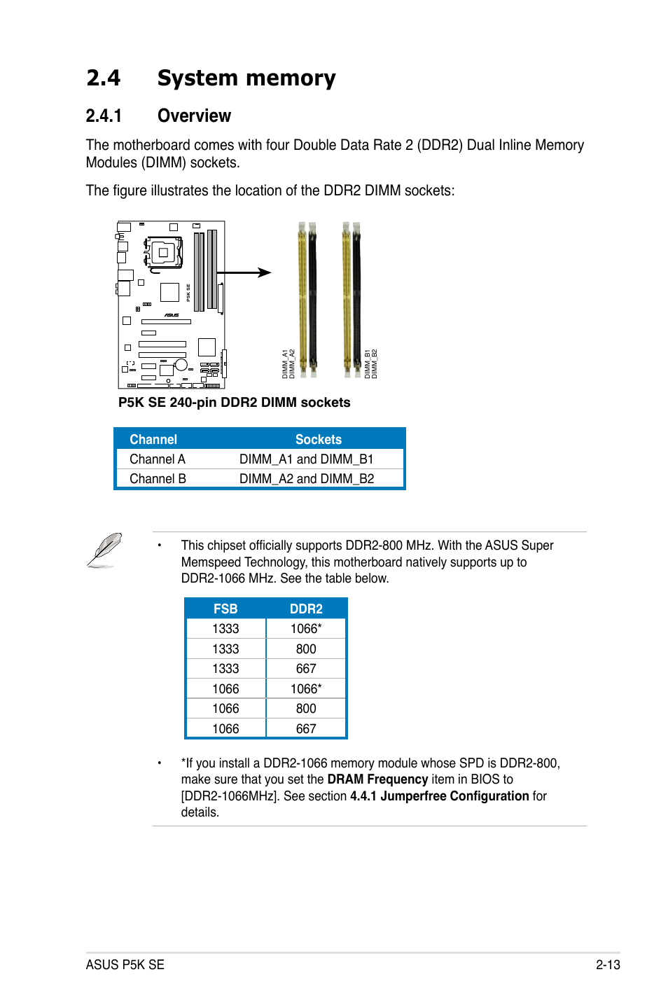 1 overview | Asus P5K SE User Manual | Page 37 / 136