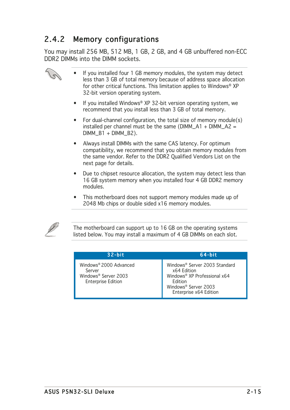 Asus P5N32-SLI Deluxe User Manual | Page 41 / 176