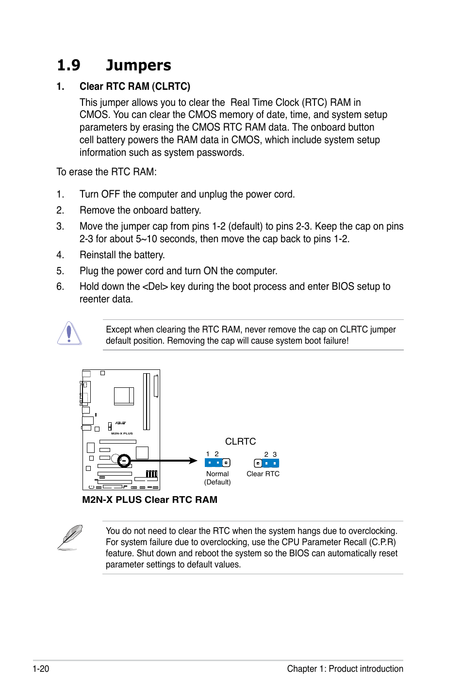 9 jumpers | Asus M2N-X PLUS User Manual | Page 32 / 90